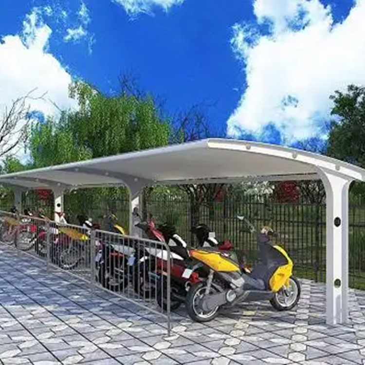 大悟县膜结构电动车棚